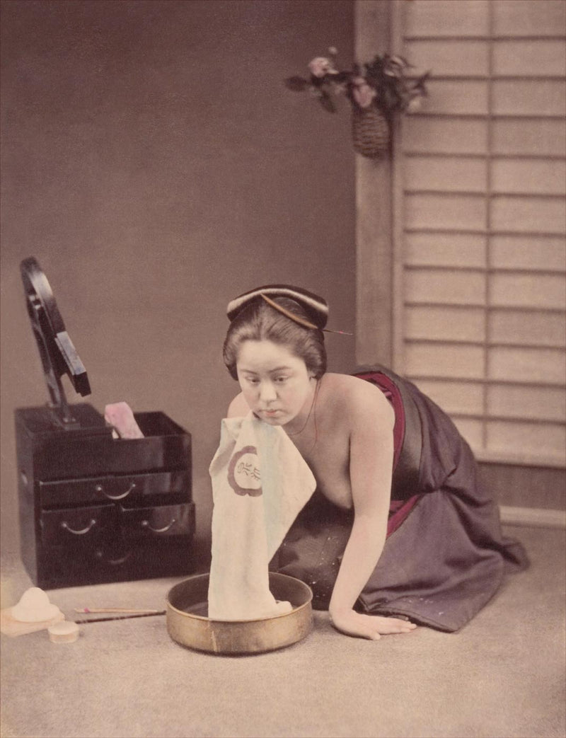 Hand Colored Photography, Japan - Body Care