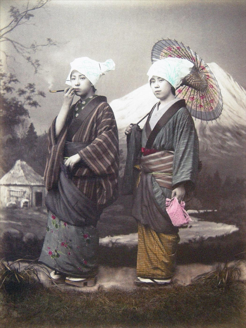 Hand Colored Photography, Japan - Travelers