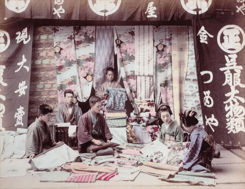 Hand Colored Photography, Japan - Silk Store