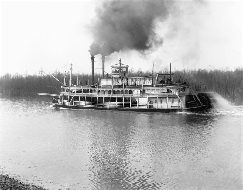 A Mississippi River Packet, Memphis, Tennessee