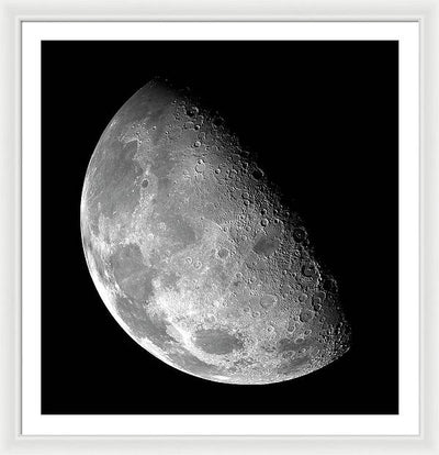 The Moon / Art Photo - Framed Print