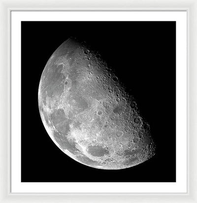 The Moon / Art Photo - Framed Print