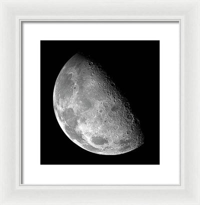 The Moon / Art Photo - Framed Print