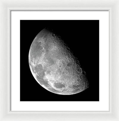 The Moon / Art Photo - Framed Print