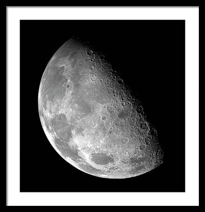 The Moon / Art Photo - Framed Print