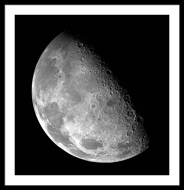 The Moon / Art Photo - Framed Print