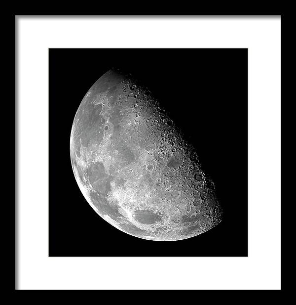 The Moon / Art Photo - Framed Print