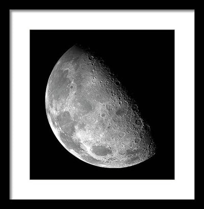 The Moon / Art Photo - Framed Print