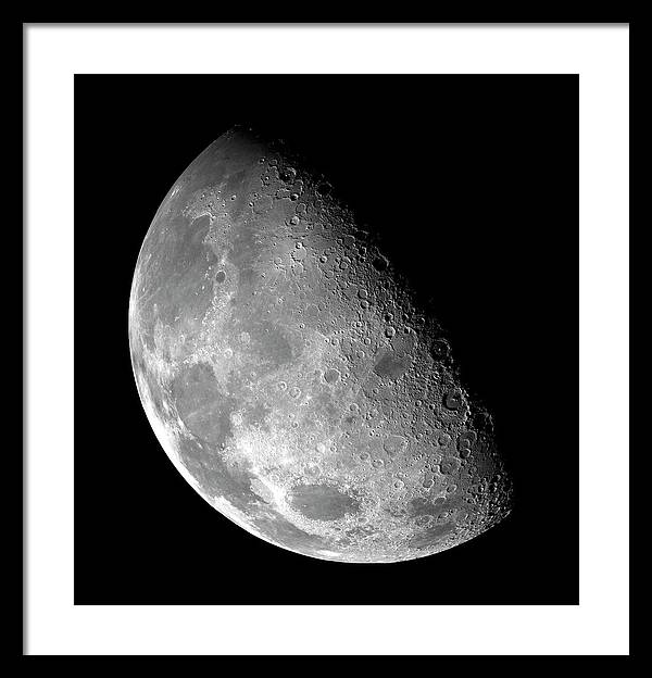 The Moon / Art Photo - Framed Print