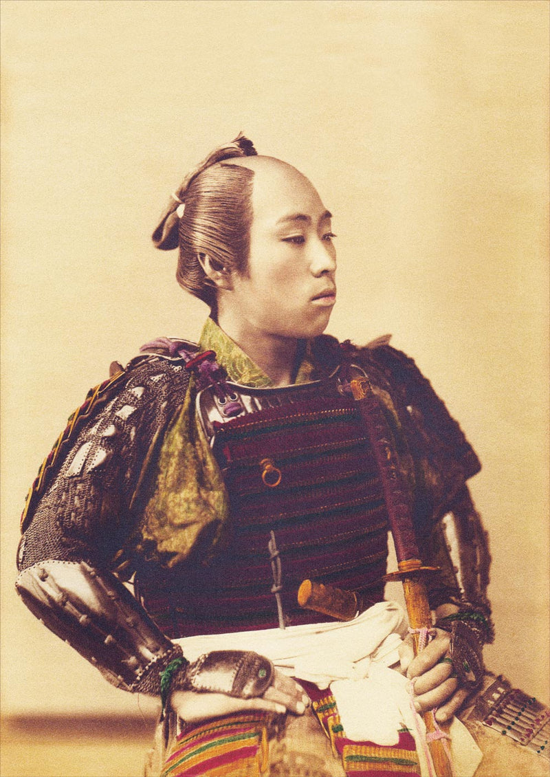 Hand Colored Photography, Japan - Samurai 