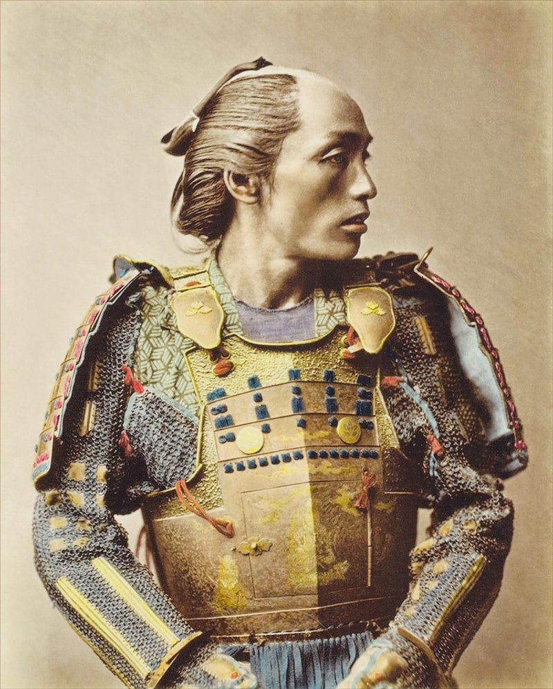 Hand Colored Photography, Japan - Samurai 