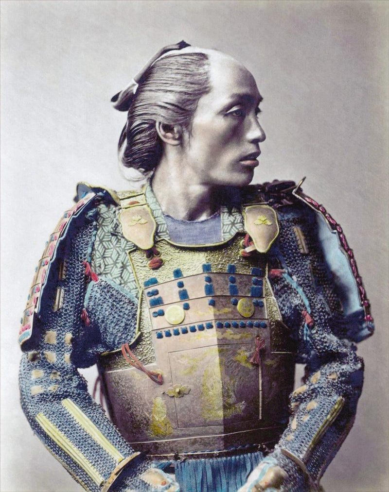 Hand Colored Photography, Japan -  Samurai 