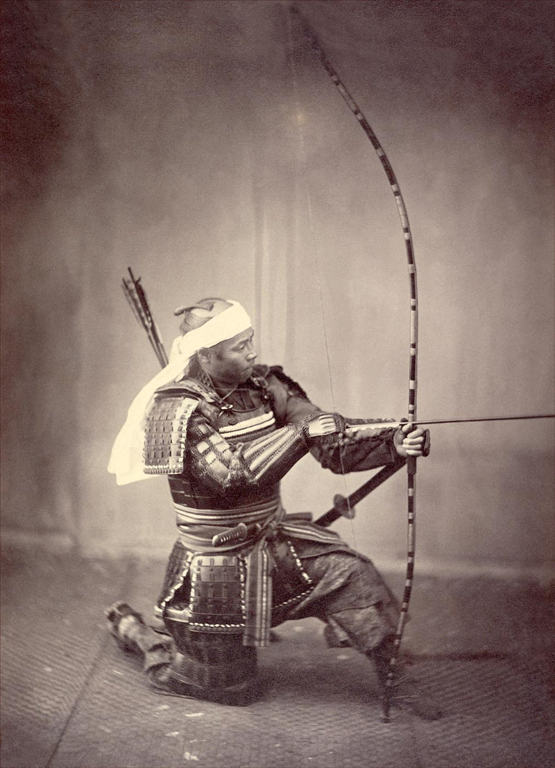 Hand Colored Photography, Japan - Samurai