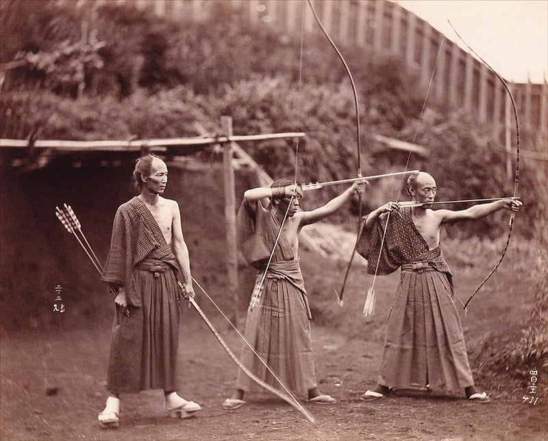 Hand Colored Photography, Japan - Archers 