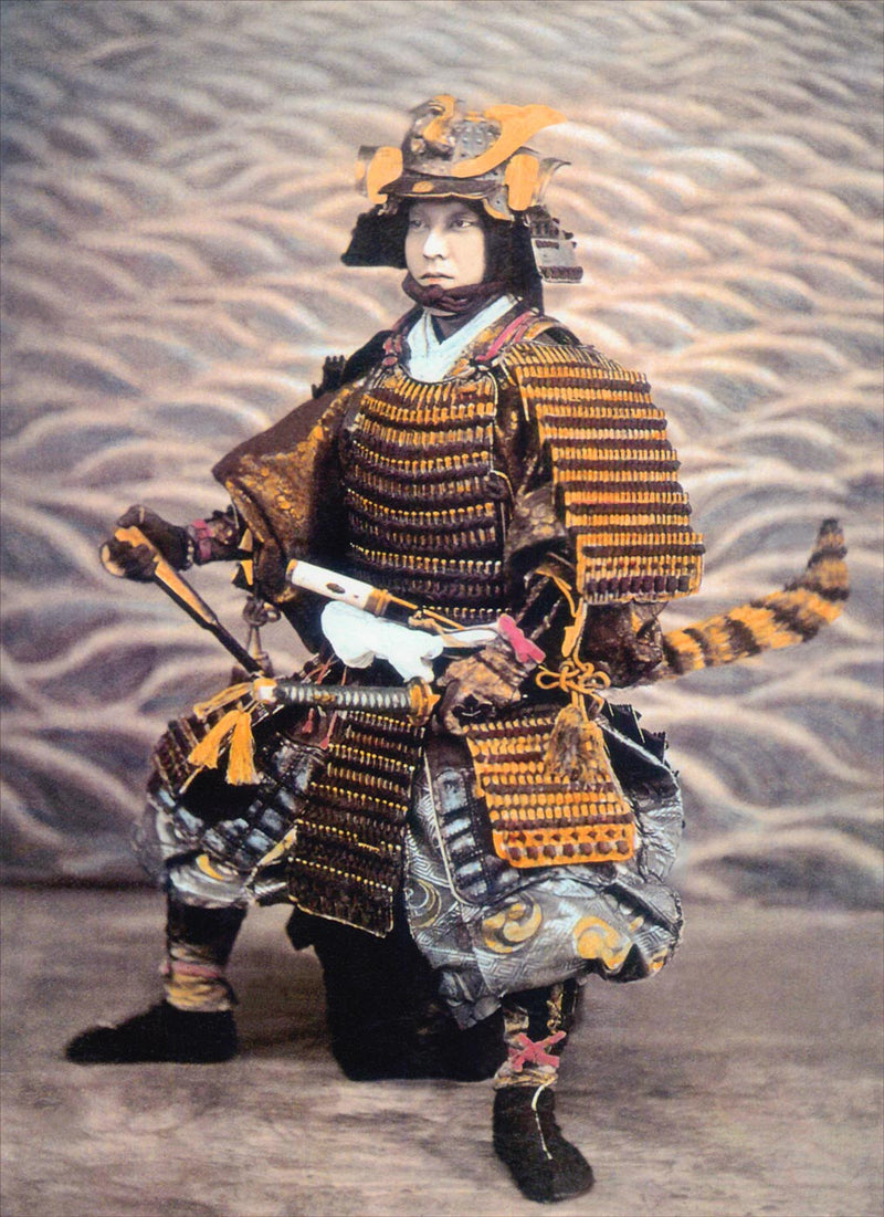 Hand Colored Photography, Japan - Samurai