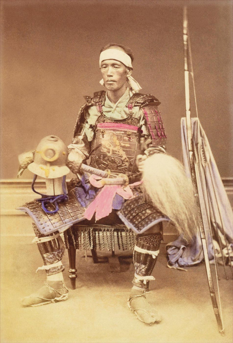 Hand Colored Photography, Japan - Samurai 