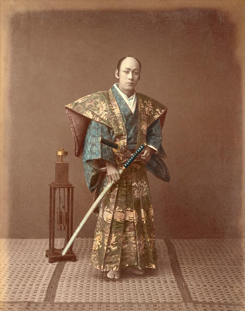 Hand Colored Photography, Japan - Samurai