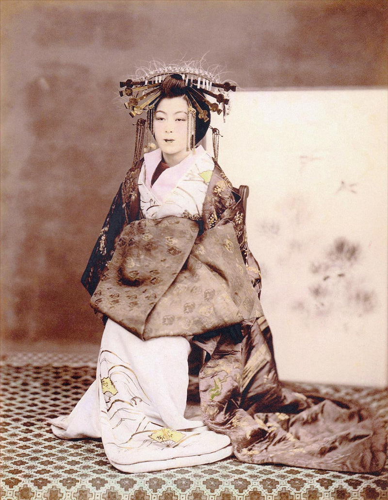 Hand Colored Photography, Japan - Geisha 