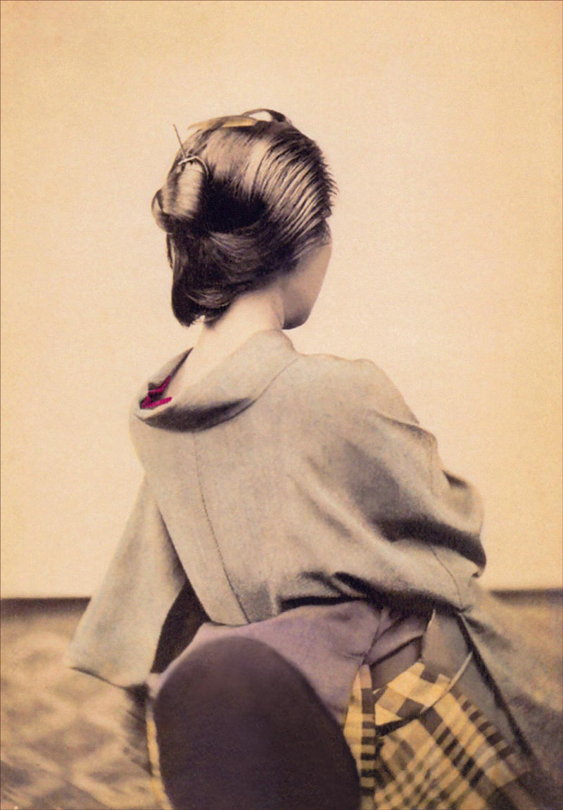 Hand Colored Photography, Japan - Kimono and Obi