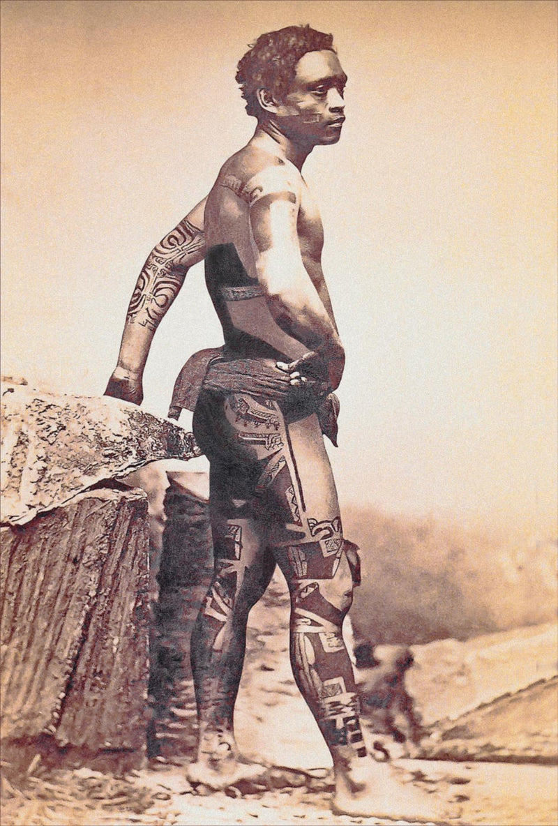 Warrior of the Marquesas Islands