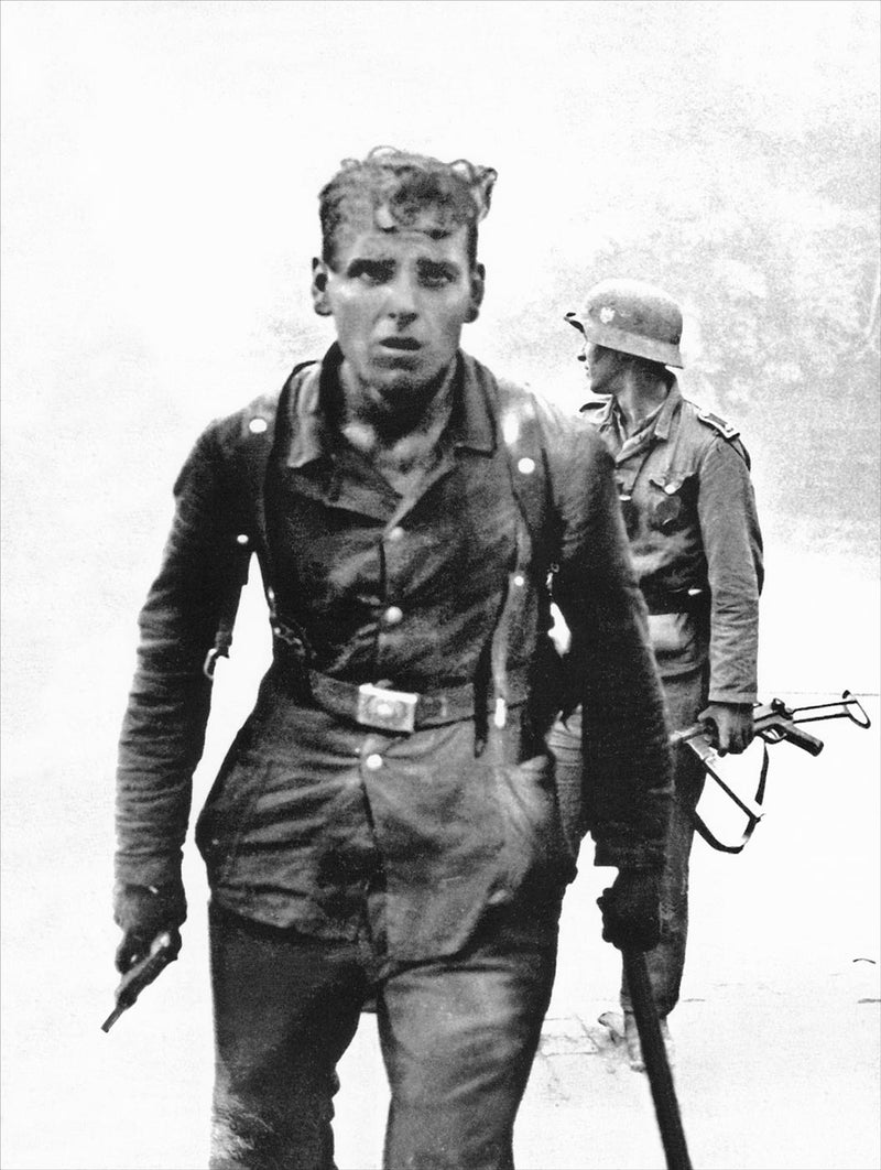 German Soldiers after a Street Fight, Novorossiysk, Russia