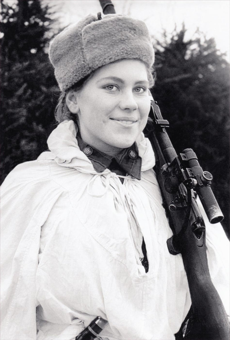 Roza Georgiyevna Shanina , Soviet Sniper, Credited with 59 Confirmed Kills