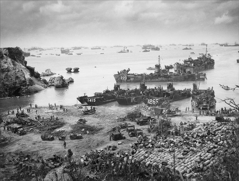 American Ships, Okinawa, Japan