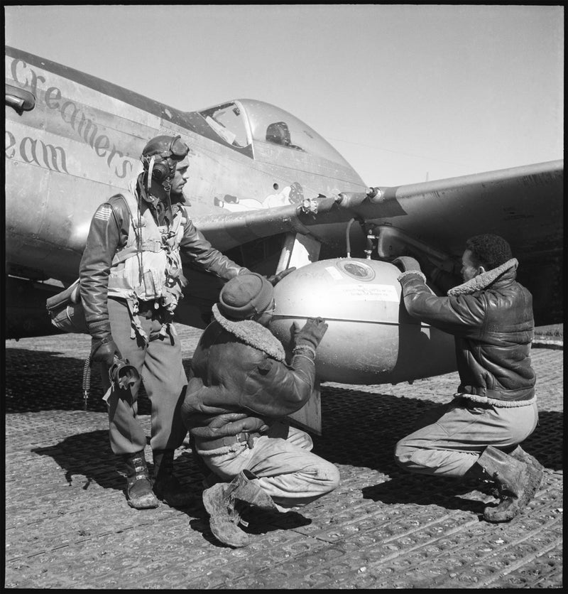 Edward Gleed, Tuskegee Airman, Ramitelli, Italy