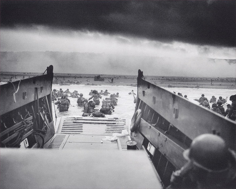 Into the Jaws of Death, Omaha Beach, Normandy, France (restored version)