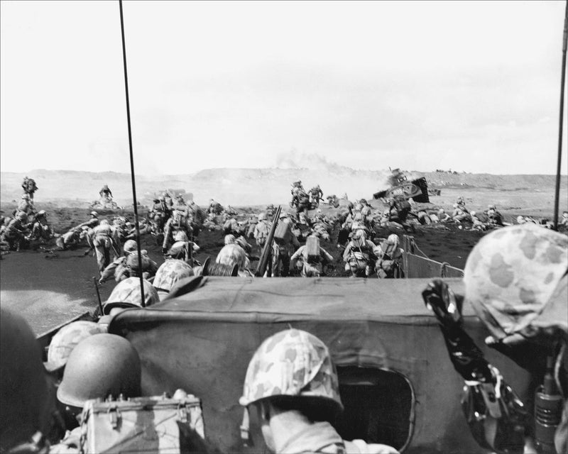 US 4th Marines, Iwo Jima