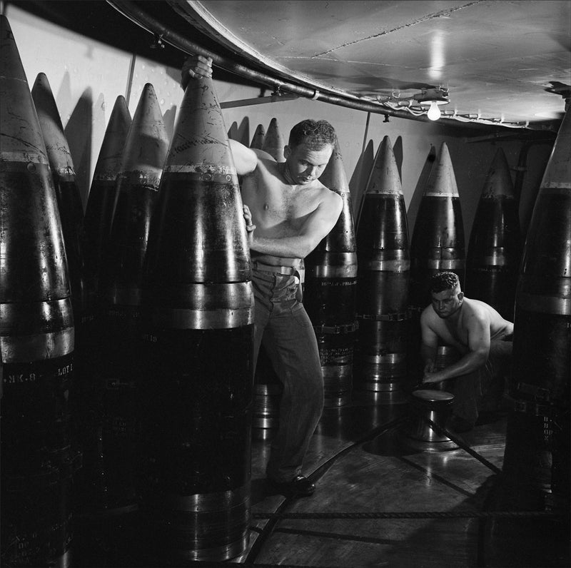 On Board the USS New Jersey