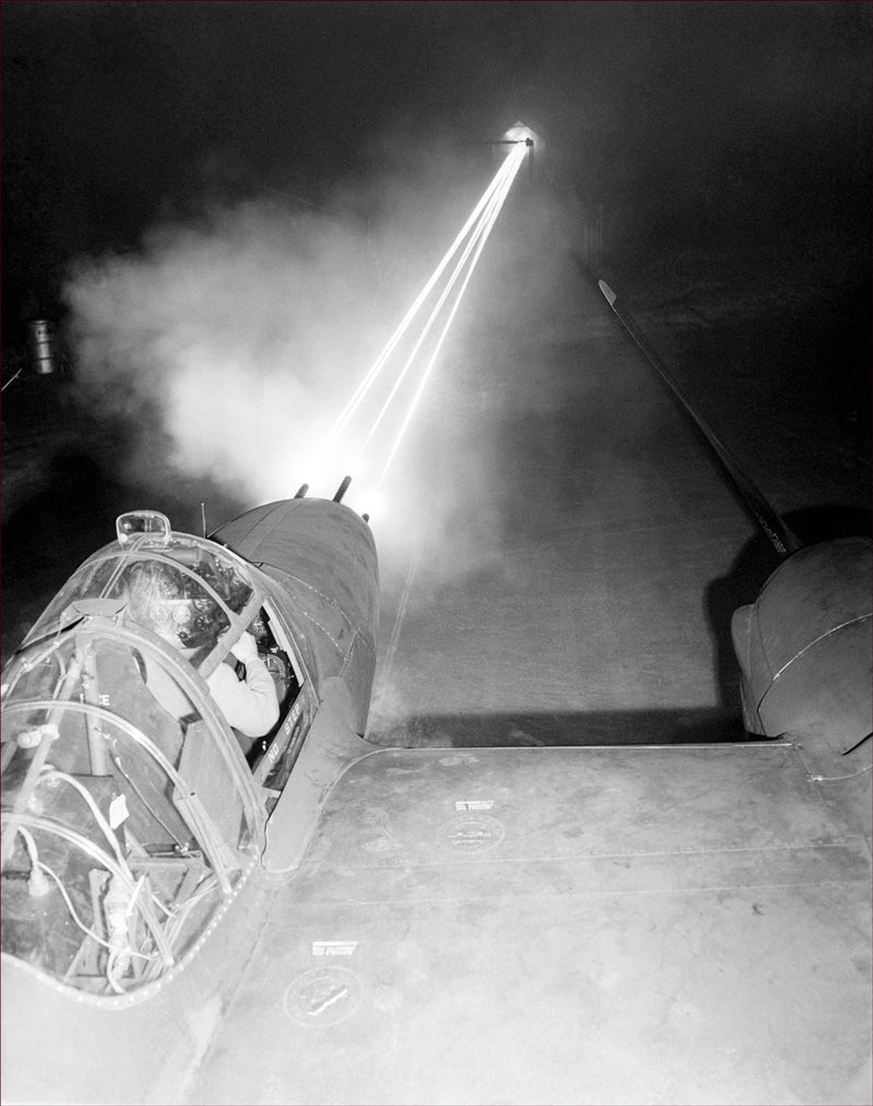 Lockheed P-38 Lightning Aircraft, Fire Testing