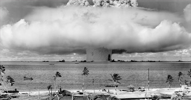 Atomic Bomb Blast, Bikini Atoll, Marshall Islands