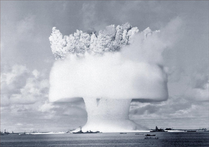 Atomic Bomb Blast, Bikini Atoll, Marshall Islands