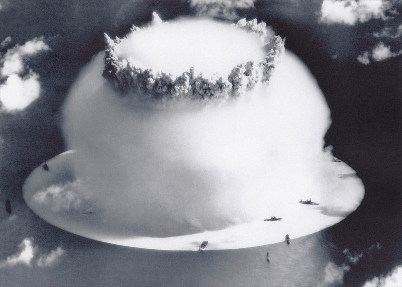 Atomic Bomb Blast, Bikini Atoll, Marshall Islands