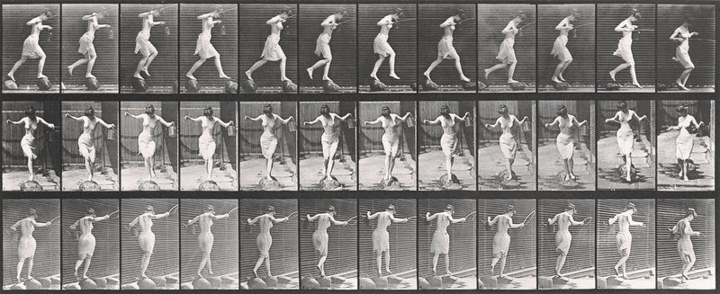 Photographic Motion Study, Plate 20