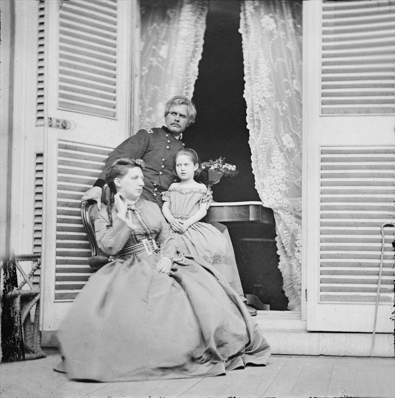 General Edward Ord, with Wife and Child