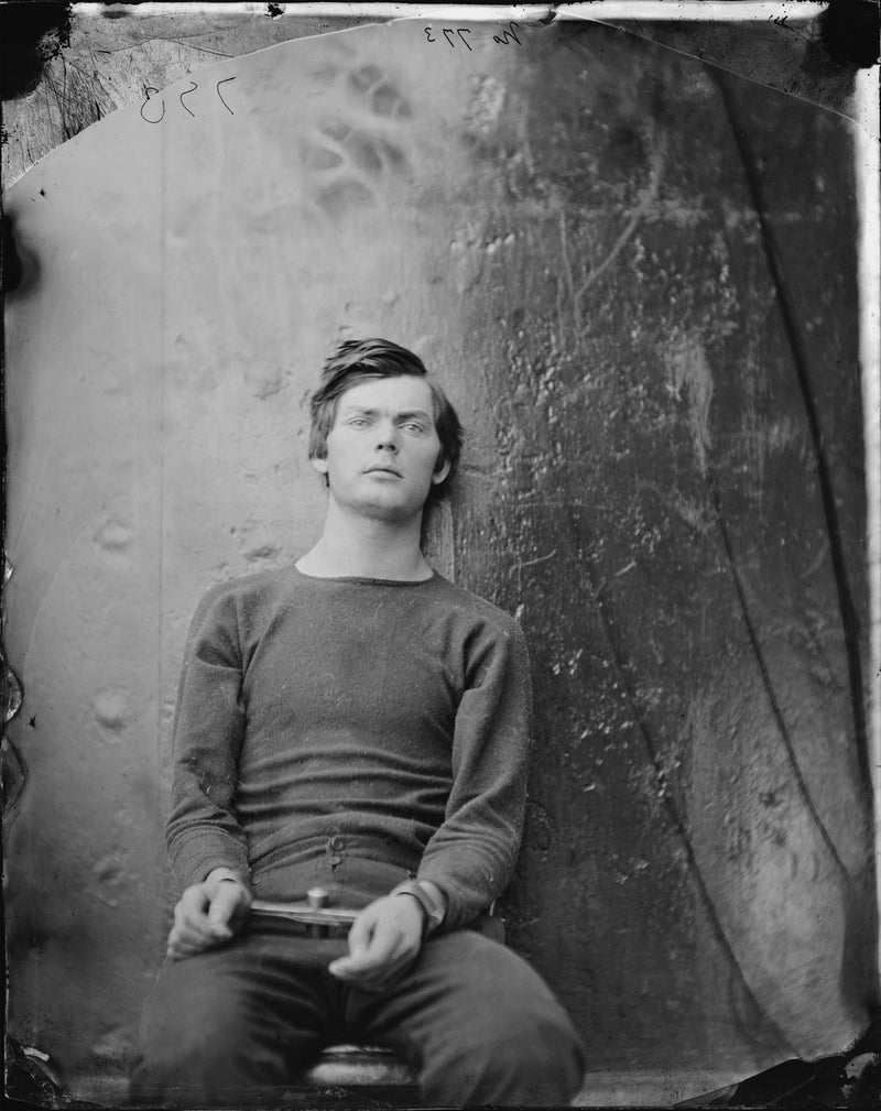 Lewis Payne Manacled, One of President Lincoln’s Assassination Conspirators