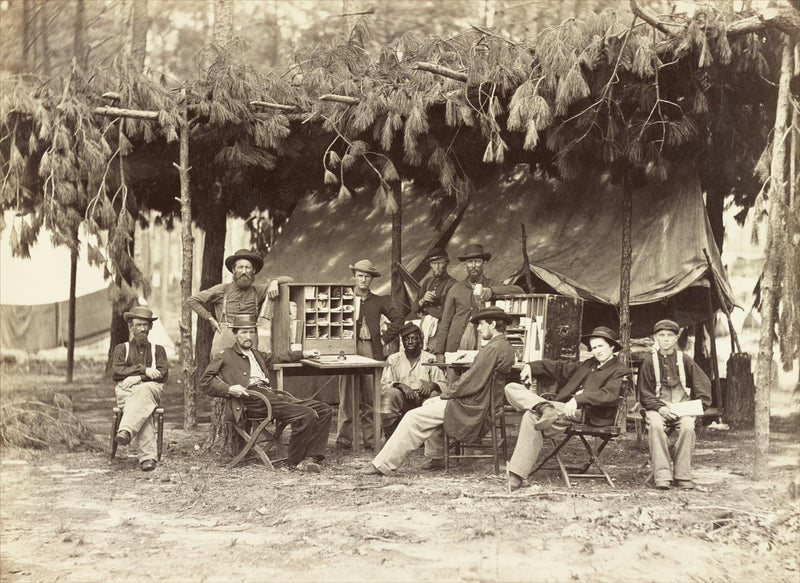 Camp of Chief Ambulance Officer, Petersburg, Virginia