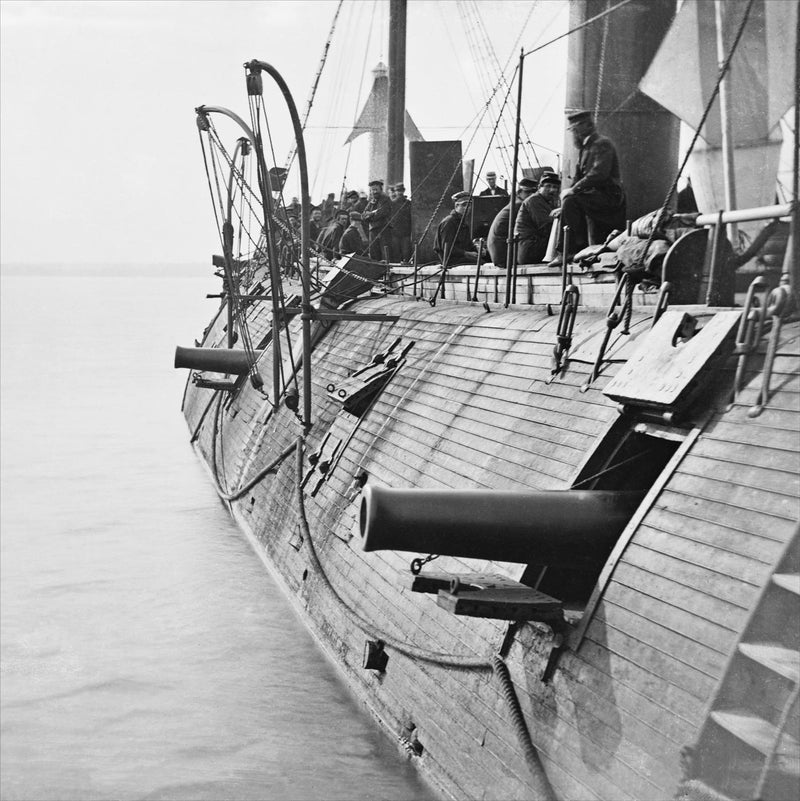 Federal Ironclad Galena, James River, Virginia