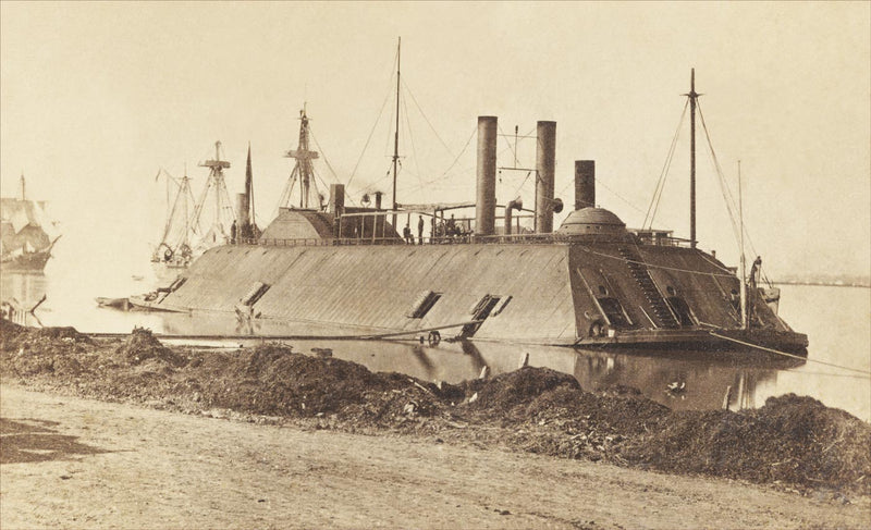 Ironclad USS Essex at Baton Rouge, Louisiana