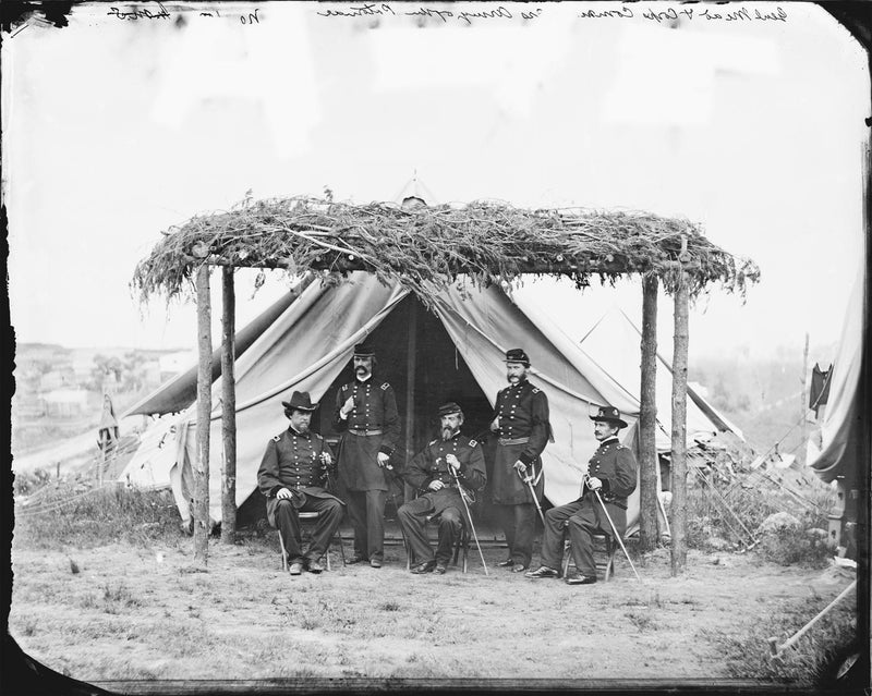 General George G. Meade and Corps Commanders