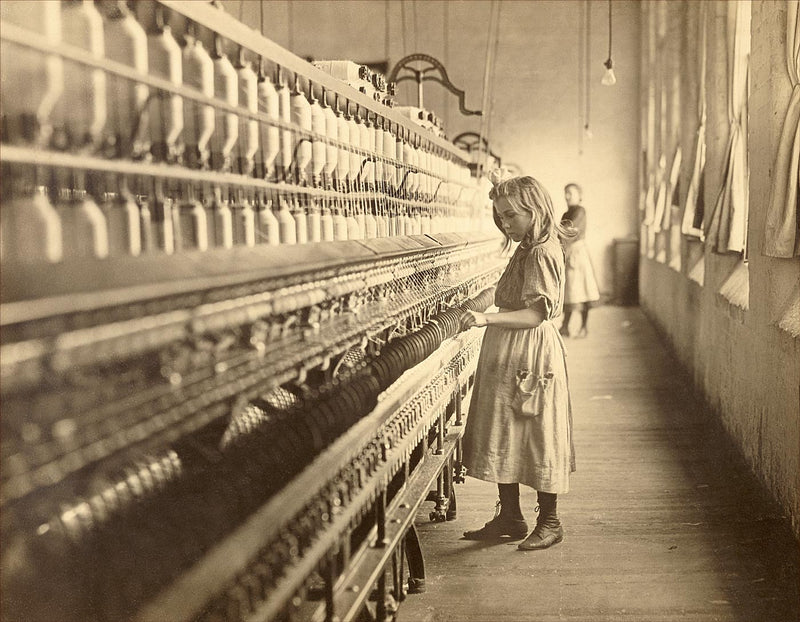 Sadie Pfeiffer, Spinner in Cotton Mill, North Carolina