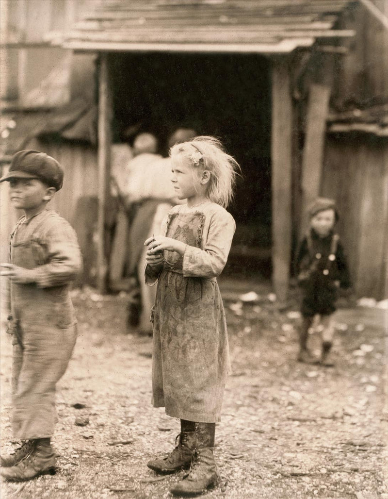 Bertha, Six Years Old Shucker, Port Royal, South Carolina 