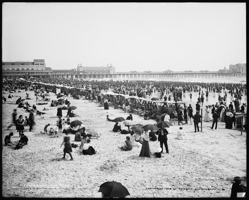 Bathing Hour, Atlantic City, New Jersey