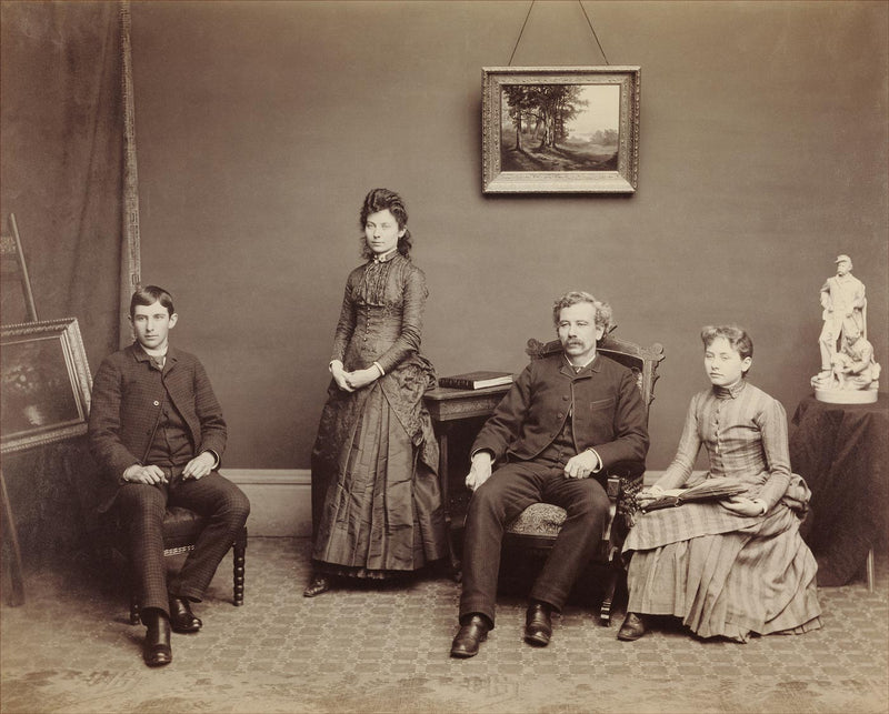 Henry Hamilton Bennett with his Family