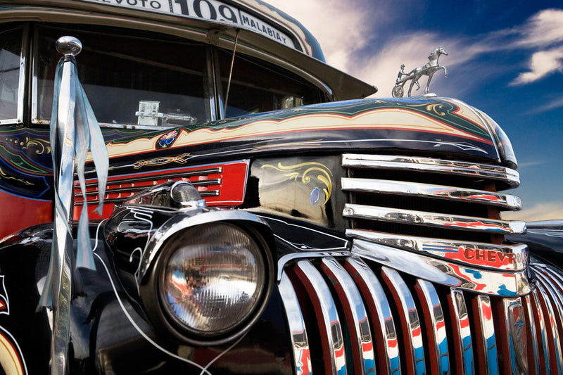 Old 1947 Chevrolet Bus, Buenos Aires, Argentina