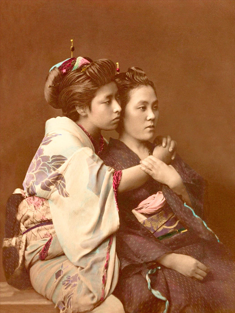 Two Geisha, Yokohama