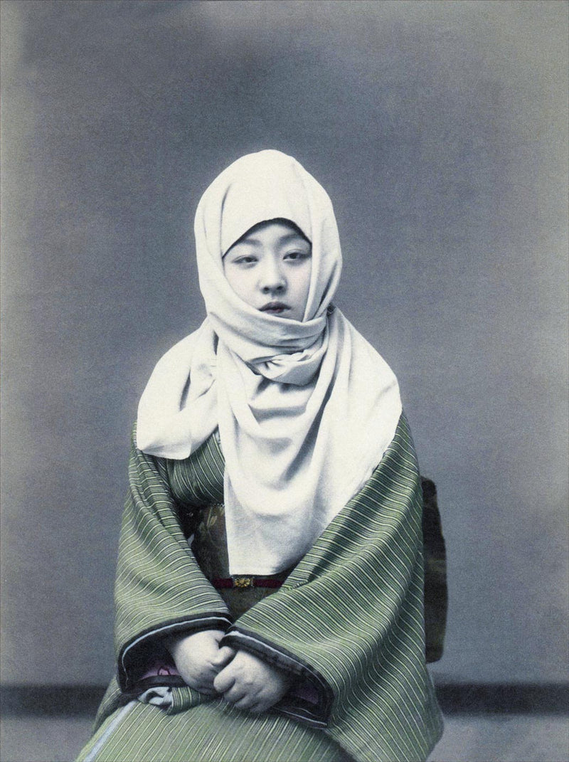 Girl in Winter Costume, Japan 