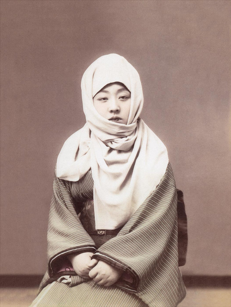 Girl in Winter Costume, Japan 